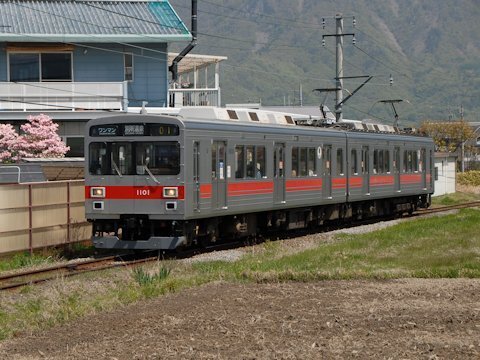 上田電鉄1000系の画像