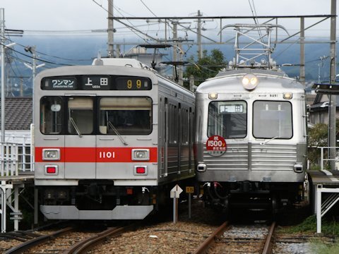 城下駅に5200系が登場の画像