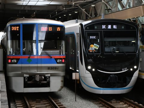 3121F 目黒線内試運転の画像