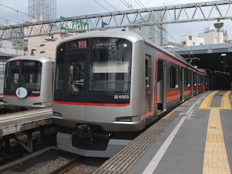 4103F 8連化され東横線で営業運転開始の画像