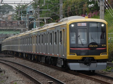 4110F (Shibuya Hikarie号) 営業運転開始の画像