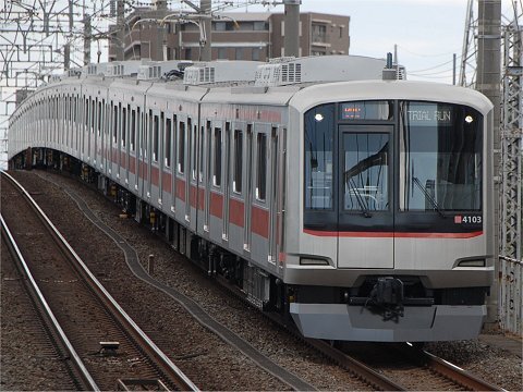 4103F 東京メトロ有楽町線内試運転の画像