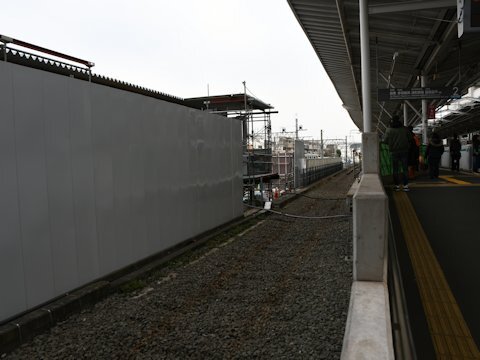 奥沢駅改良工事 2020年2月編の画像