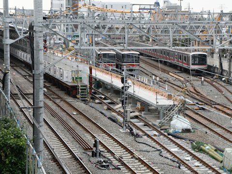 奥沢駅改良工事 2020年12月編の画像