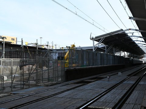 奥沢駅改良工事 2021年2月編の画像