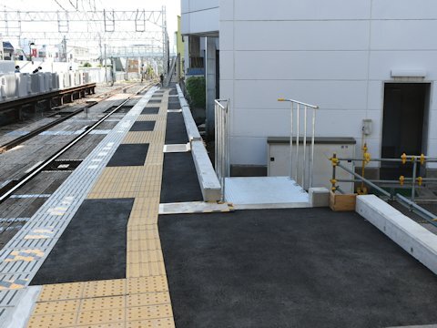 奥沢駅改良工事 2021年4月編の画像