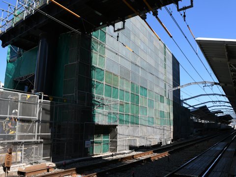 奥沢駅改良工事 2021年10月編の画像