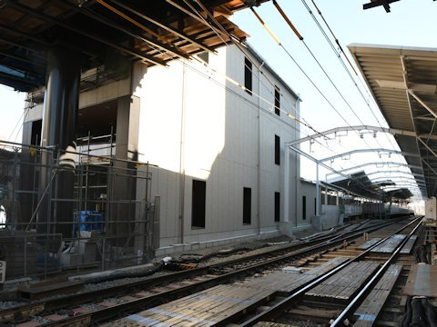 奥沢駅改良工事 2022年2月編 其の弐の画像