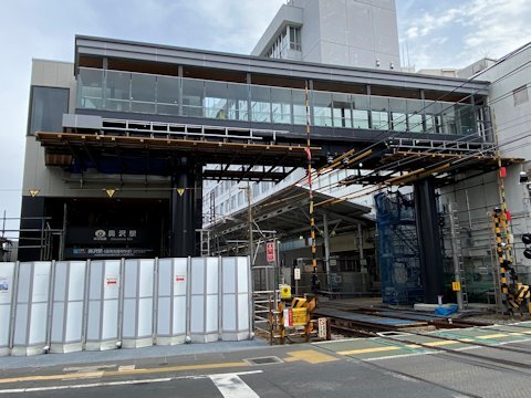 奥沢駅改良工事 2022年2月編 其の参の画像