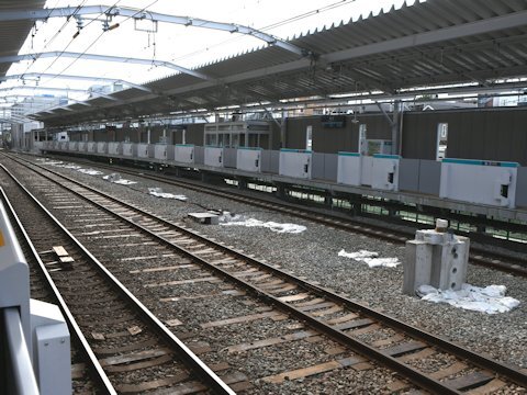 奥沢駅改良工事 2022年8月編の画像