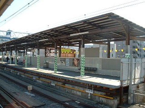 旗の台駅改良工事 2004年1月編の画像