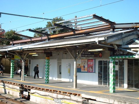 旗の台駅改良工事 2004年11月編の画像