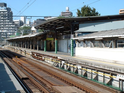 旗の台駅改良工事 2005年10月編の画像