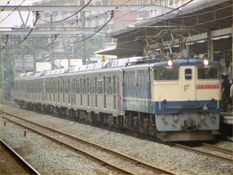 十和田観光電鉄用7200系・7700系甲種輸送の画像